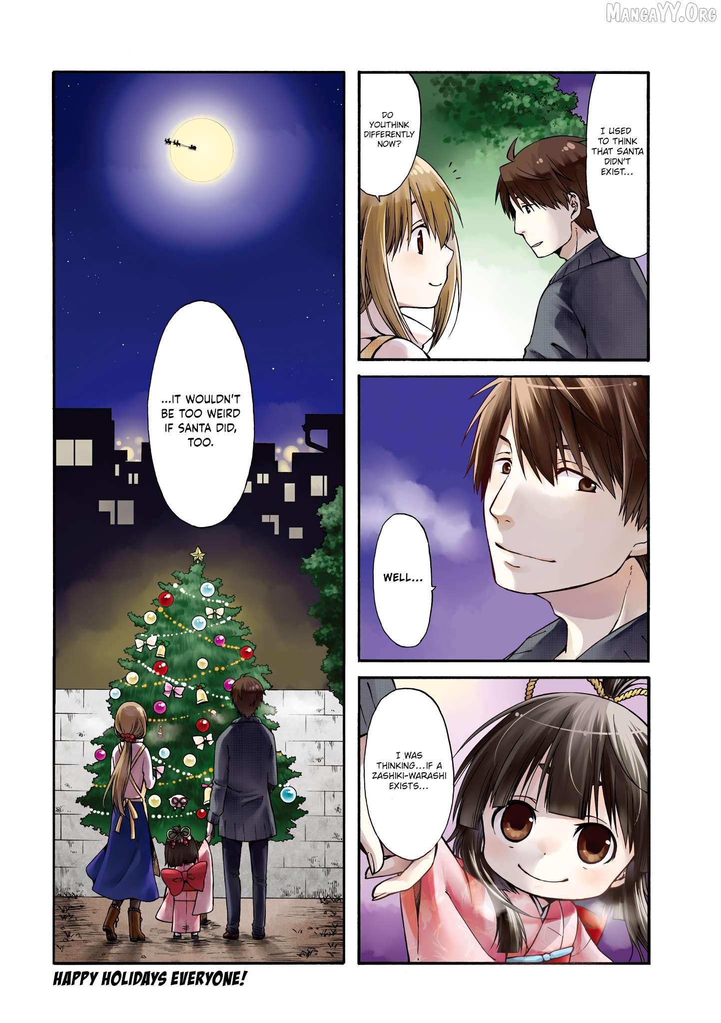 A Zashikiwarashi Lives In That Apartment Chapter 18 - page 7