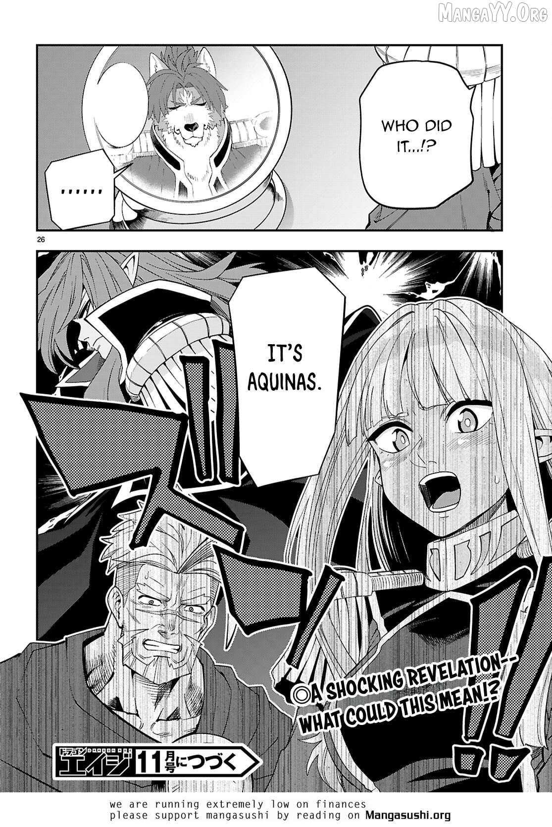 Konjiki no Moji Tsukai - Yuusha Yonin ni Makikomareta Unique Cheat Chapter 123 - page 26