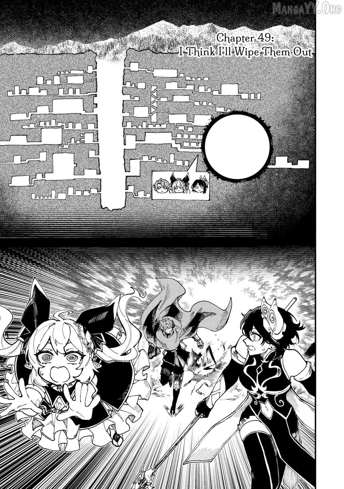 After Being Transferred to Another World I Became a Magical Swordsman Through Cheats Chapter 49 - page 1