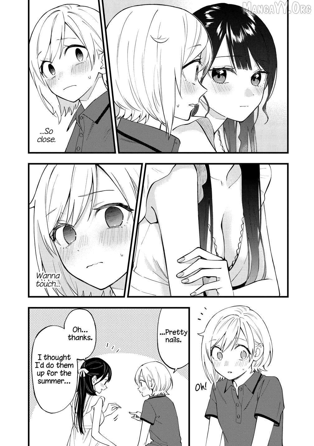 A Yuri Manga That Starts With Getting Rejected In A Dream Chapter 50 - page 3