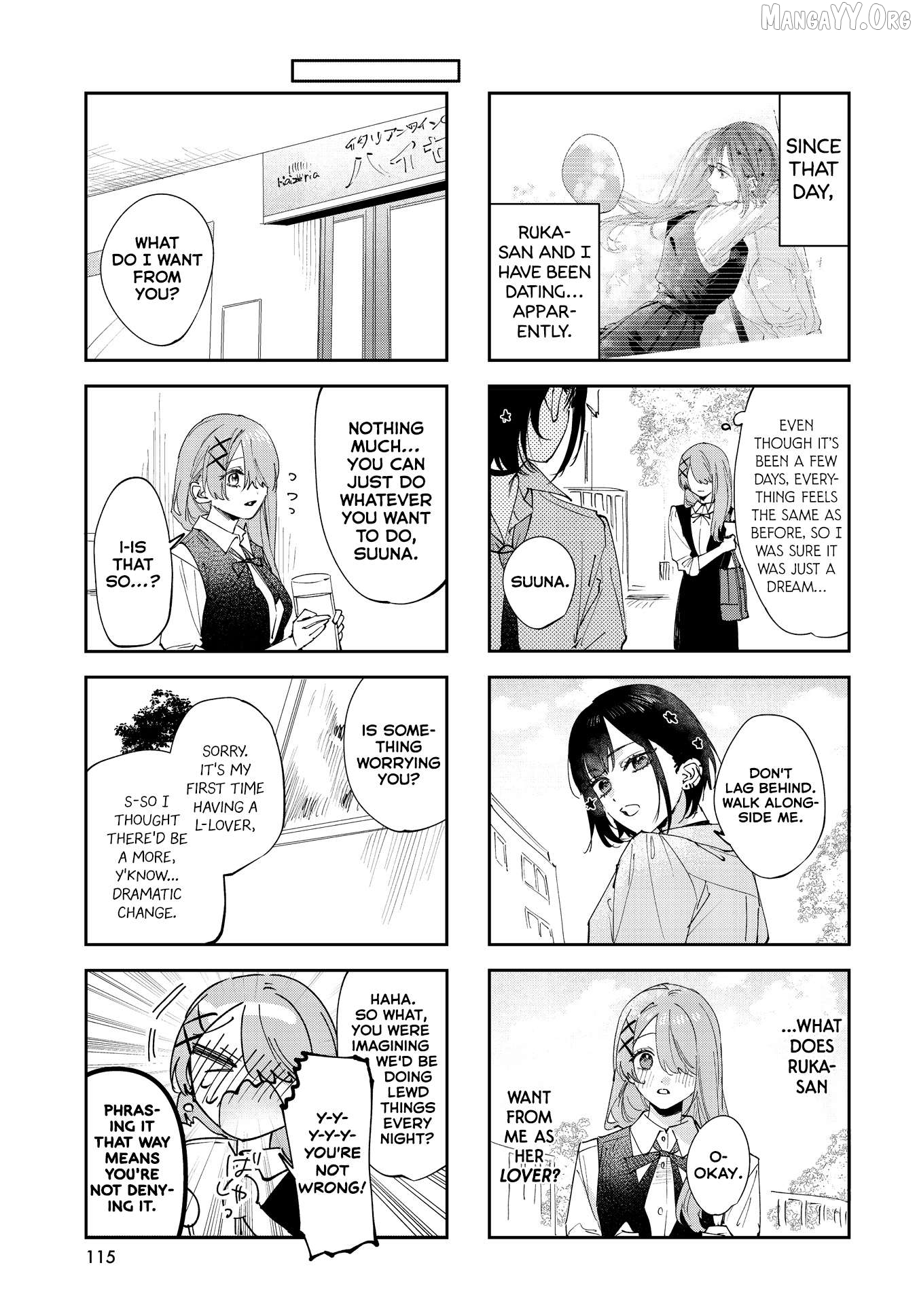 Convenient Semi-Friend Chapter 36 - page 3