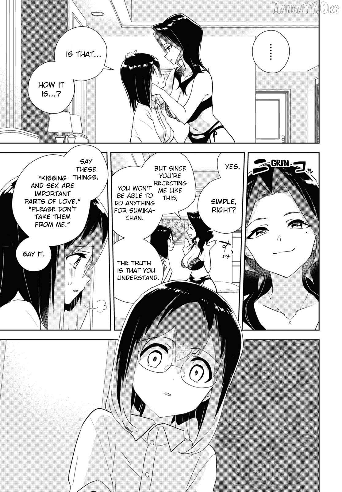 Watashi no Yuri wa Oshigoto desu! Chapter 84 - page 15