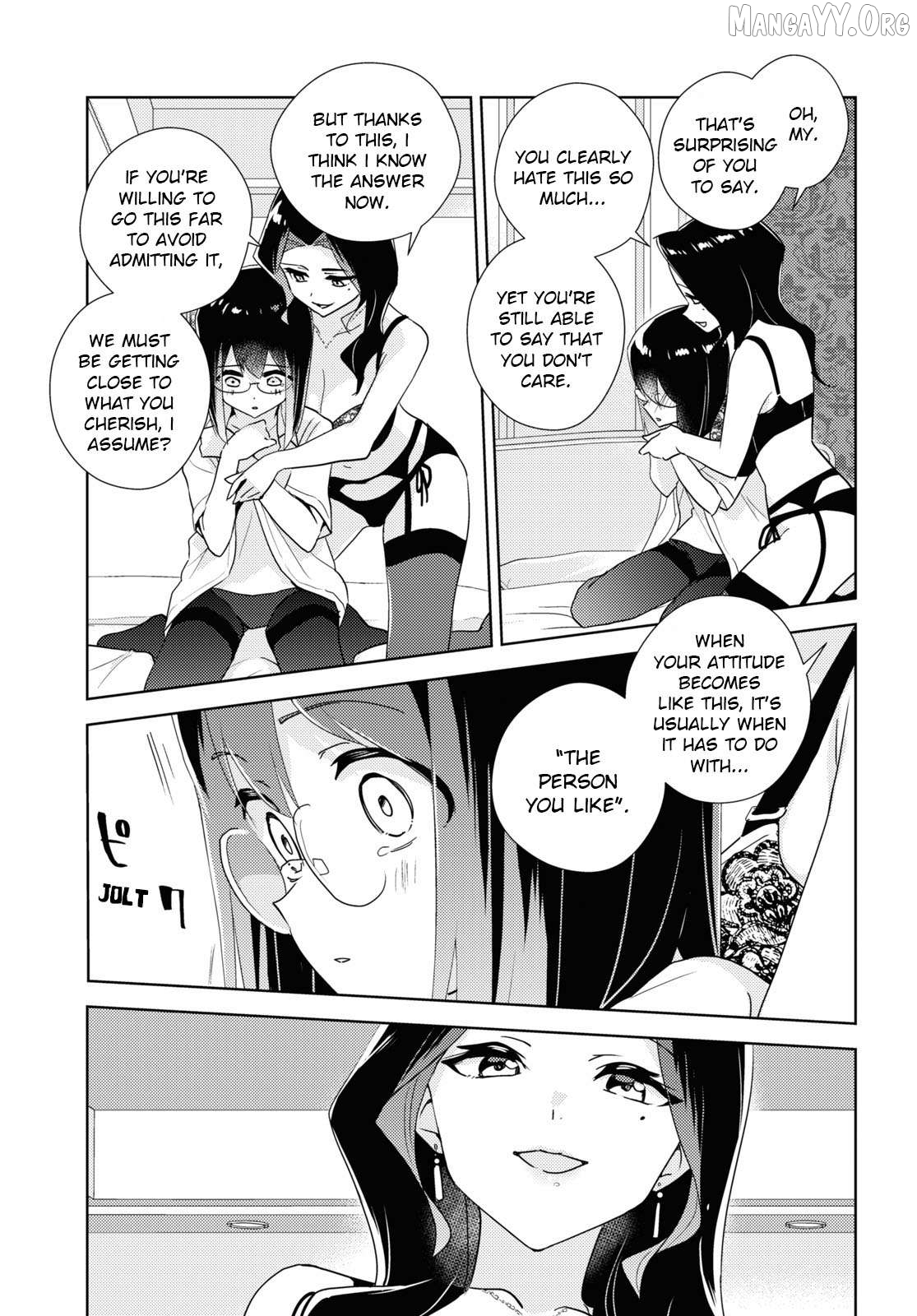 Watashi no Yuri wa Oshigoto desu! Chapter 84 - page 19