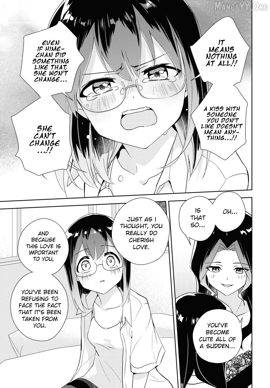 Watashi no Yuri wa Oshigoto desu! Chapter 84 - page 21