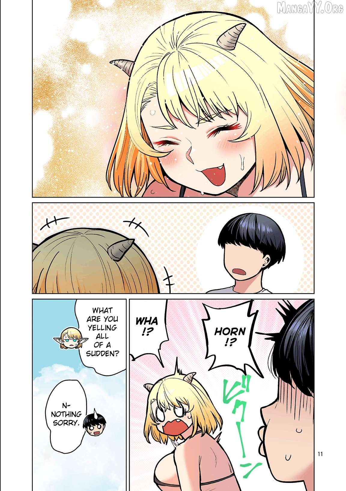 Shin Elf-san wa Yaserarenai. Chapter 27 - page 13