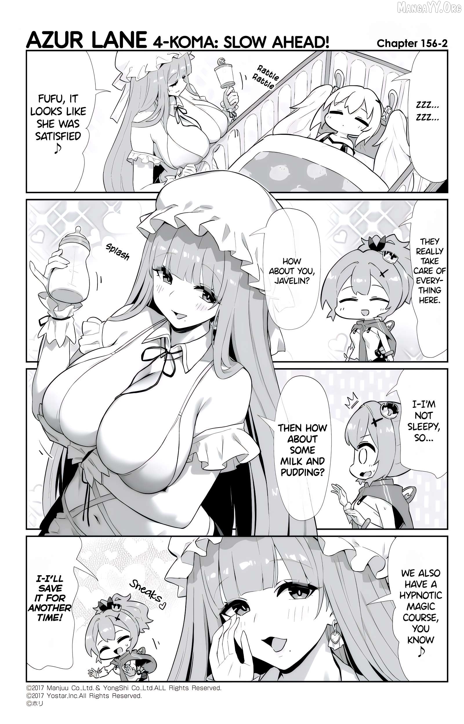Azur Lane 4-Koma: Slow Ahead Chapter 156 - page 2