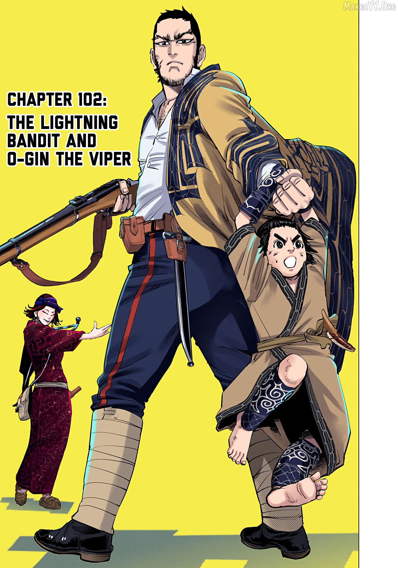 Golden Kamuy - Digital Colored Comics Chapter 102 - page 1