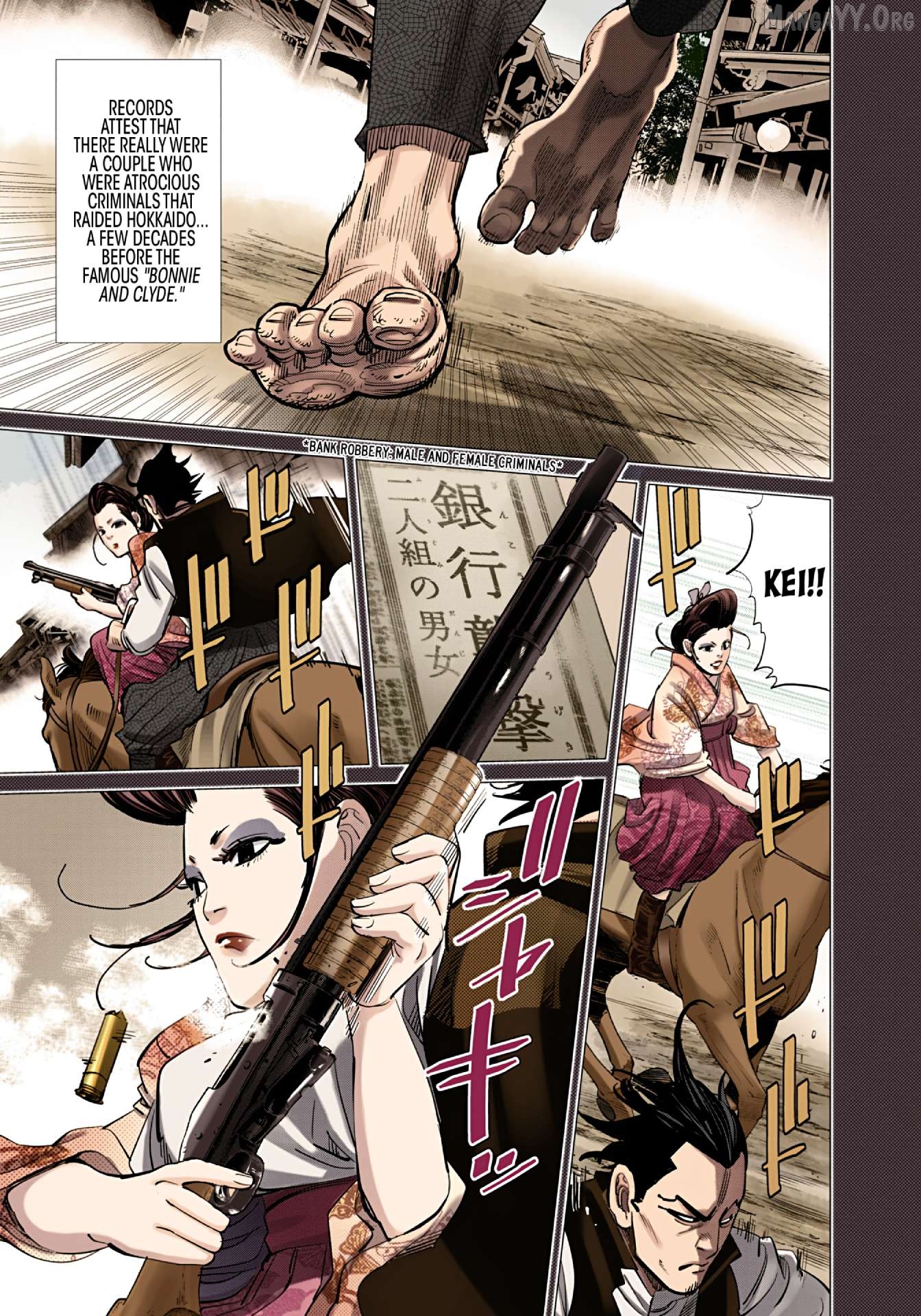 Golden Kamuy - Digital Colored Comics Chapter 102 - page 14