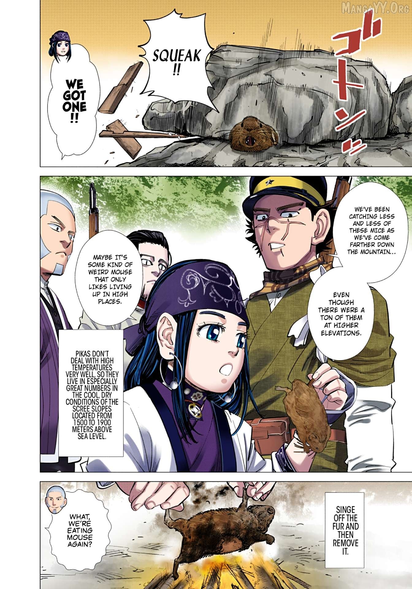 Golden Kamuy - Digital Colored Comics Chapter 103 - page 2