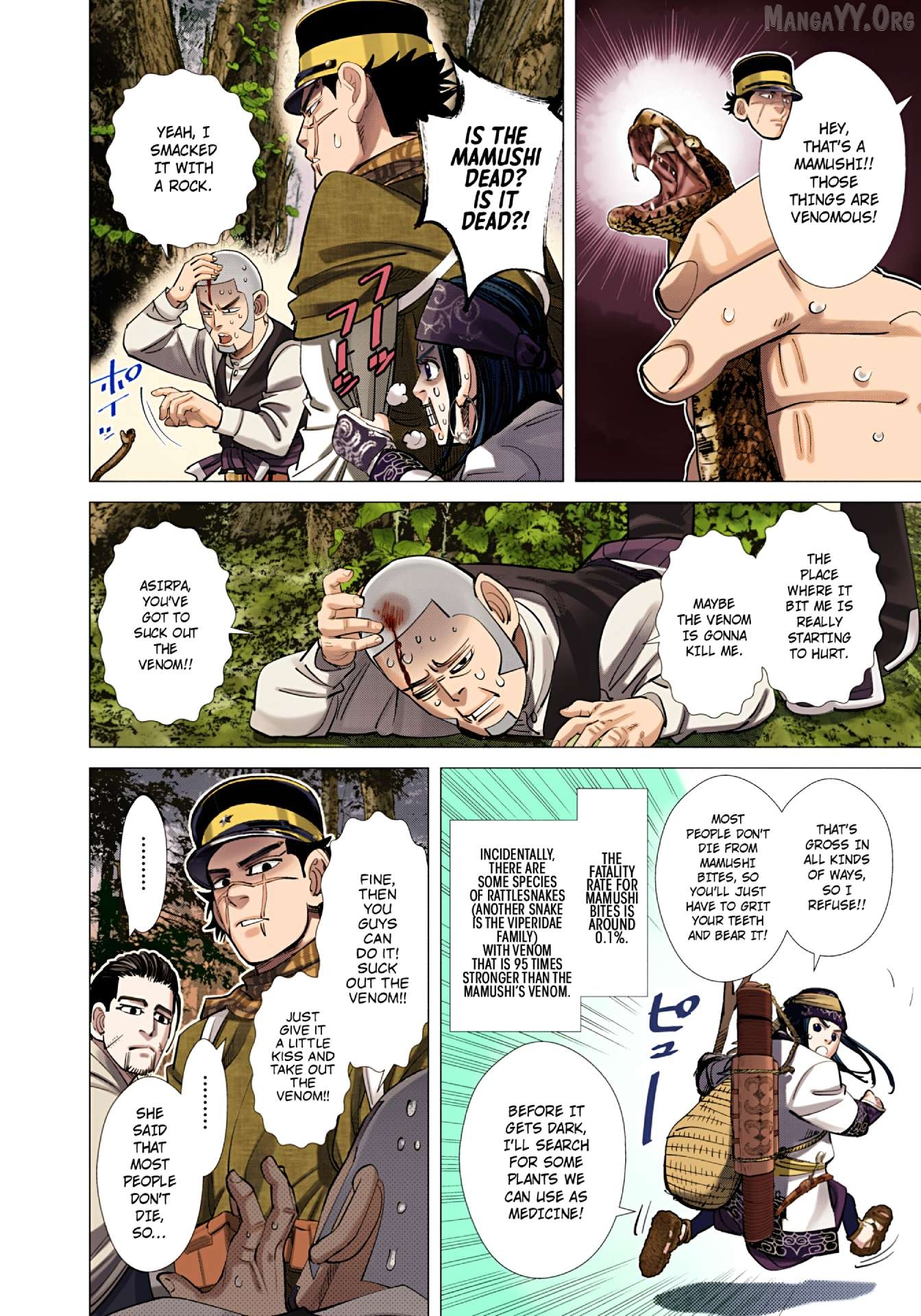 Golden Kamuy - Digital Colored Comics Chapter 104 - page 9