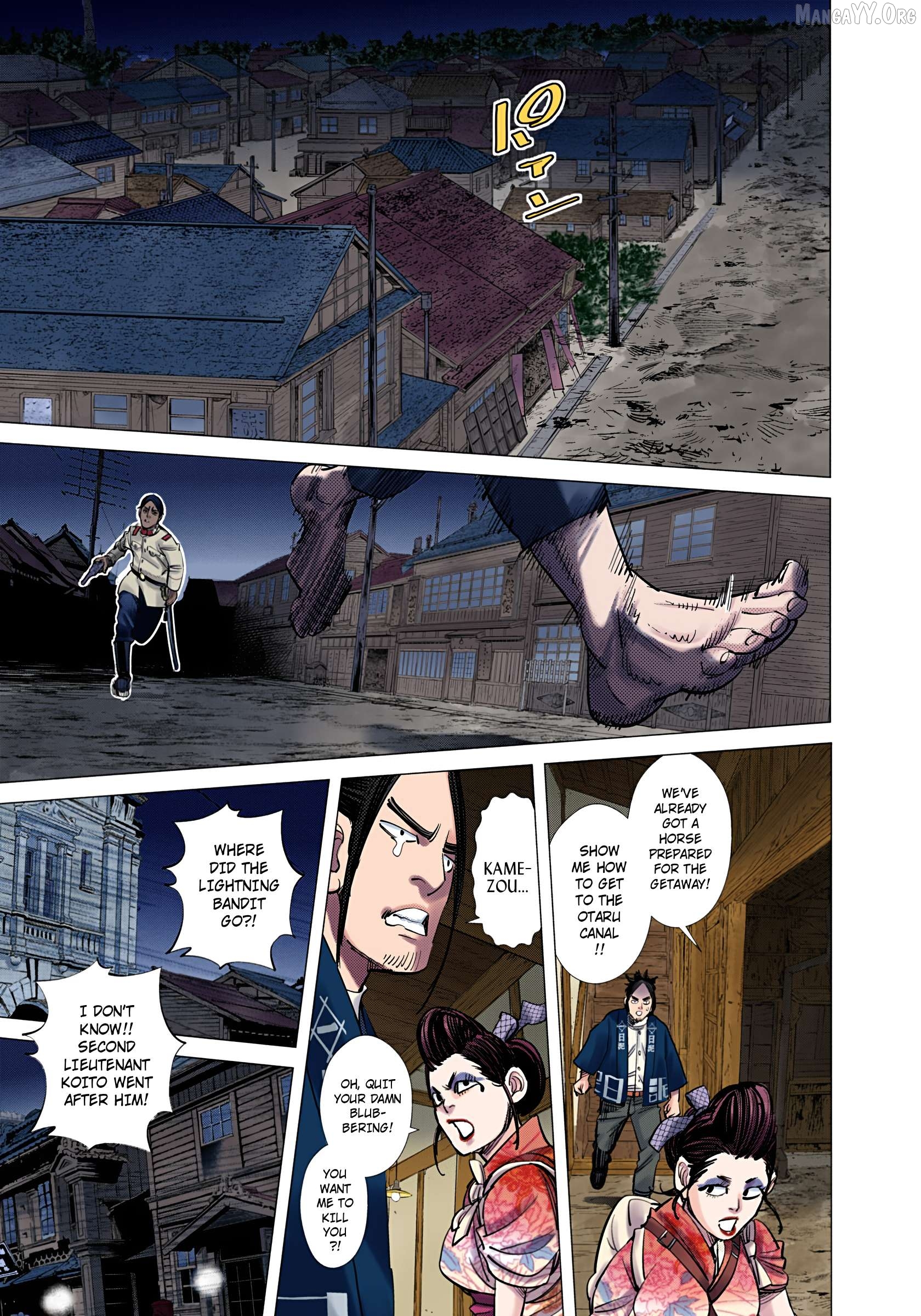 Golden Kamuy - Digital Colored Comics Chapter 106 - page 14