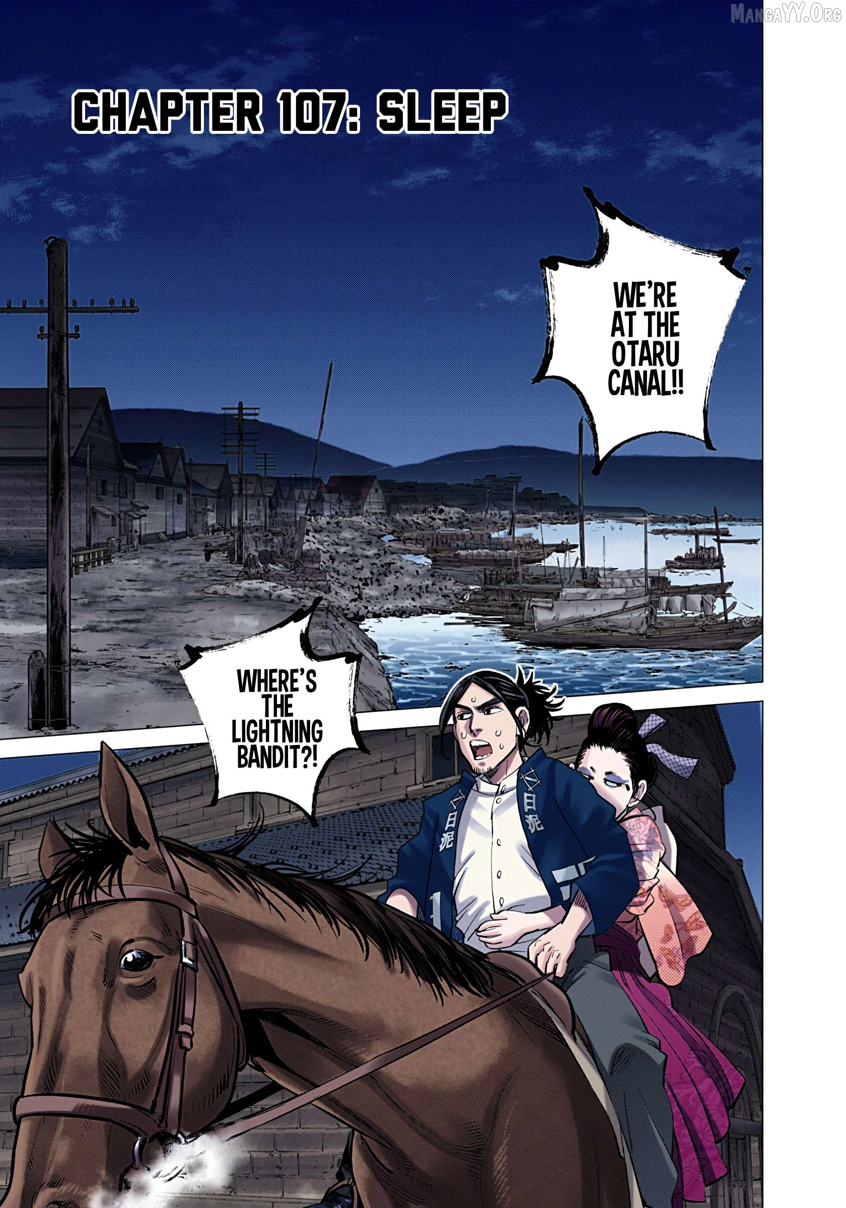 Golden Kamuy - Digital Colored Comics Chapter 107 - page 1