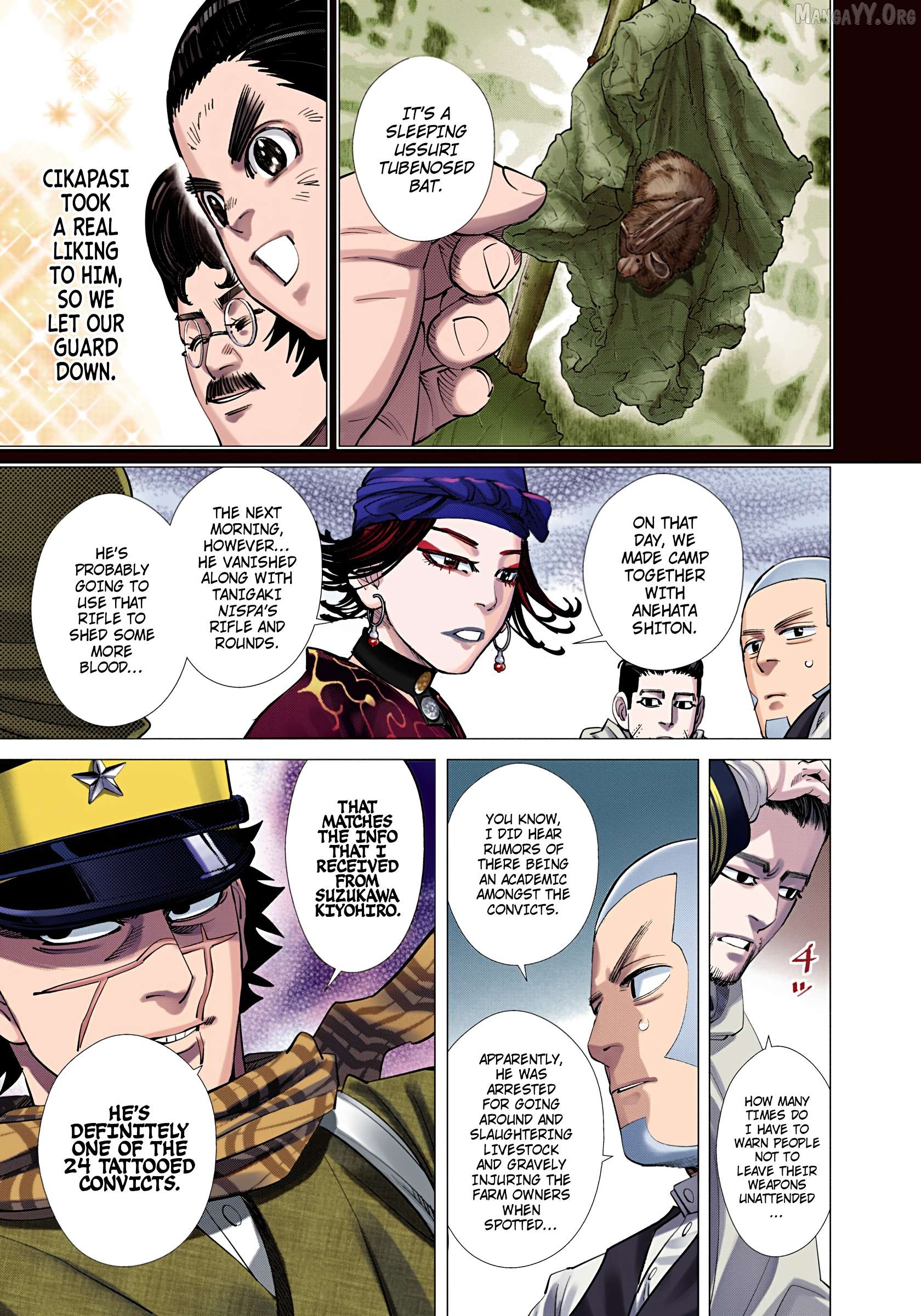 Golden Kamuy - Digital Colored Comics Chapter 109 - page 7