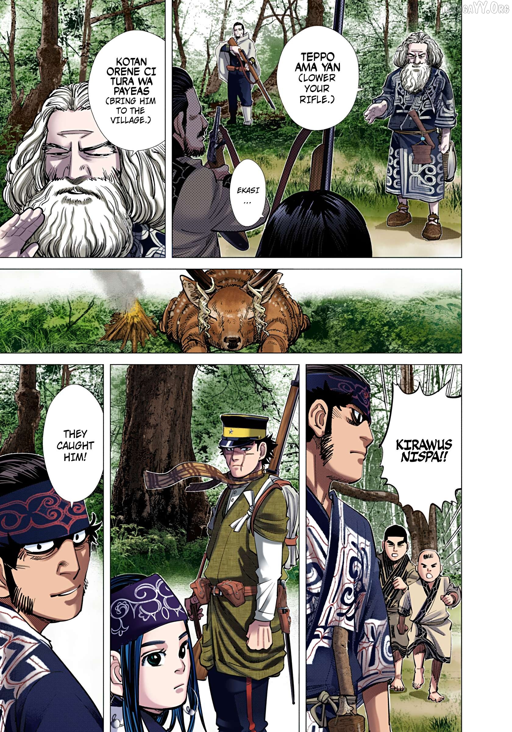 Golden Kamuy - Digital Colored Comics Chapter 110 - page 7