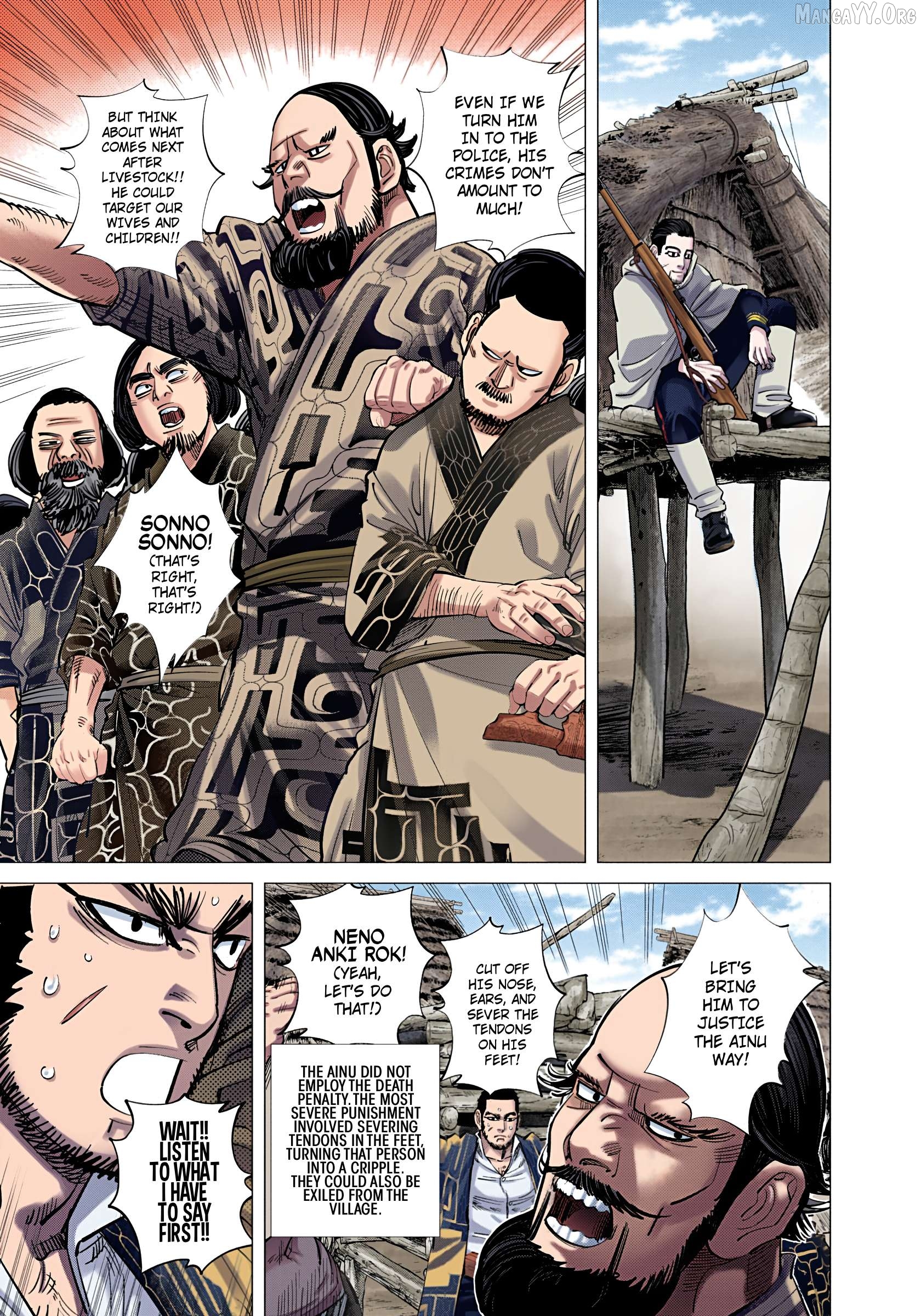 Golden Kamuy - Digital Colored Comics Chapter 110 - page 9