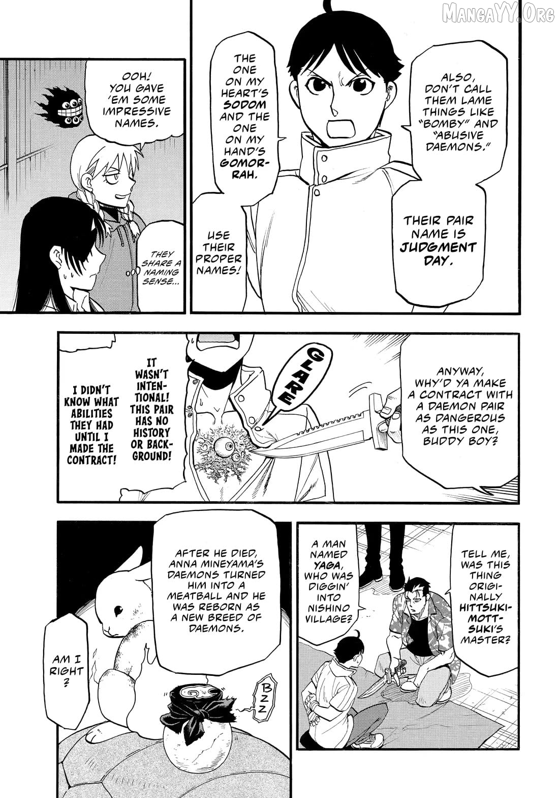 Yomi No Tsugai Chapter 49 - page 11