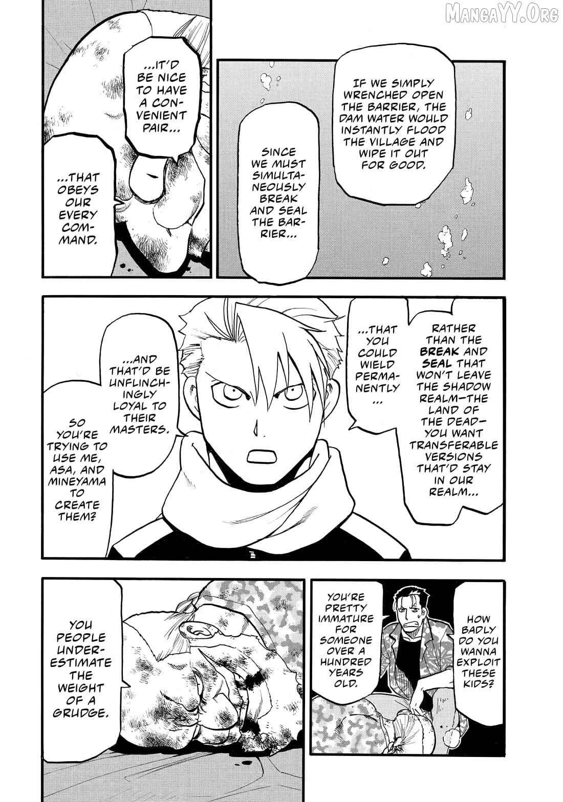 Yomi No Tsugai Chapter 49 - page 16