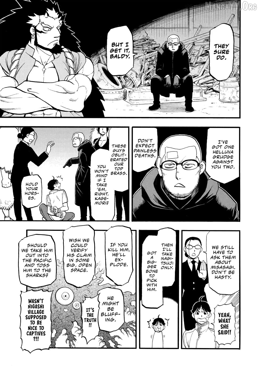 Yomi No Tsugai Chapter 49 - page 17