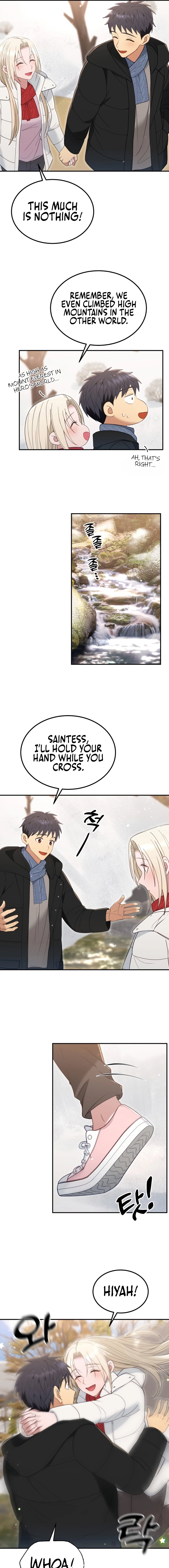 Living in a single room with a Saintess Chapter 42 - page 10