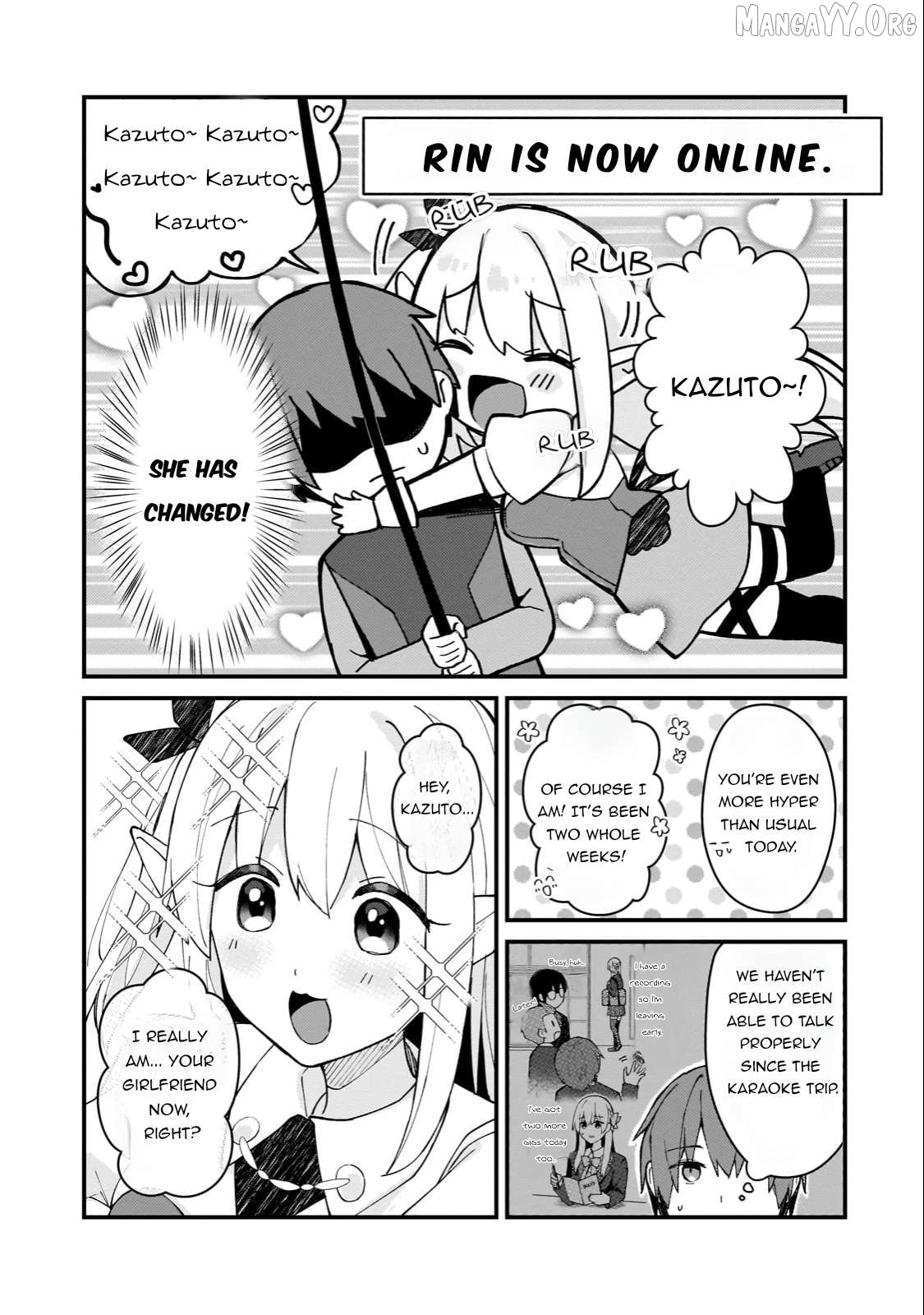 My Wife in the Web Game Is a Popular Idol Chapter 36 - page 3