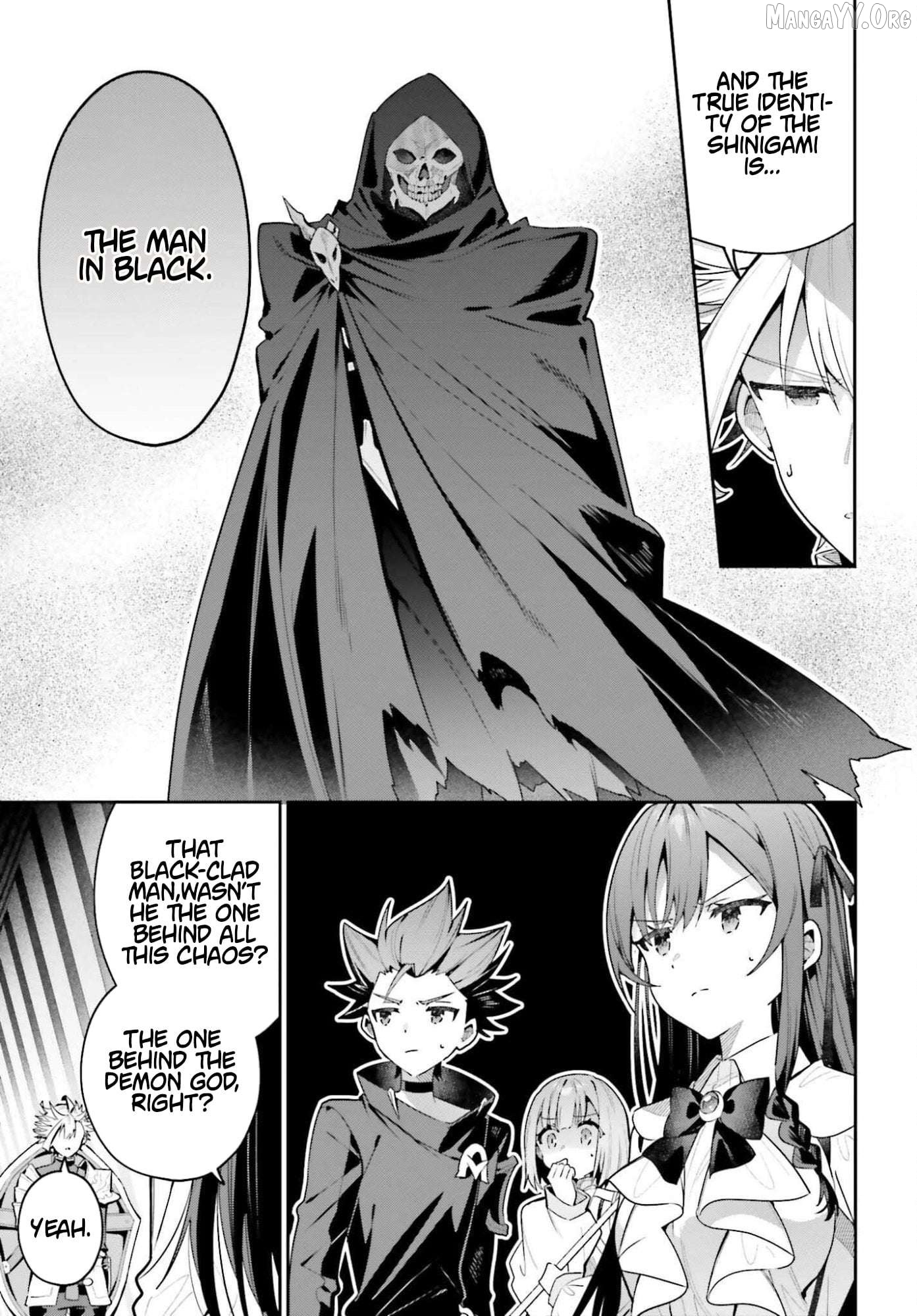 I’m the guild receptionist, but since I don’t want to work overtime, I think I’ll just solo the boss Chapter 46.1 - page 7