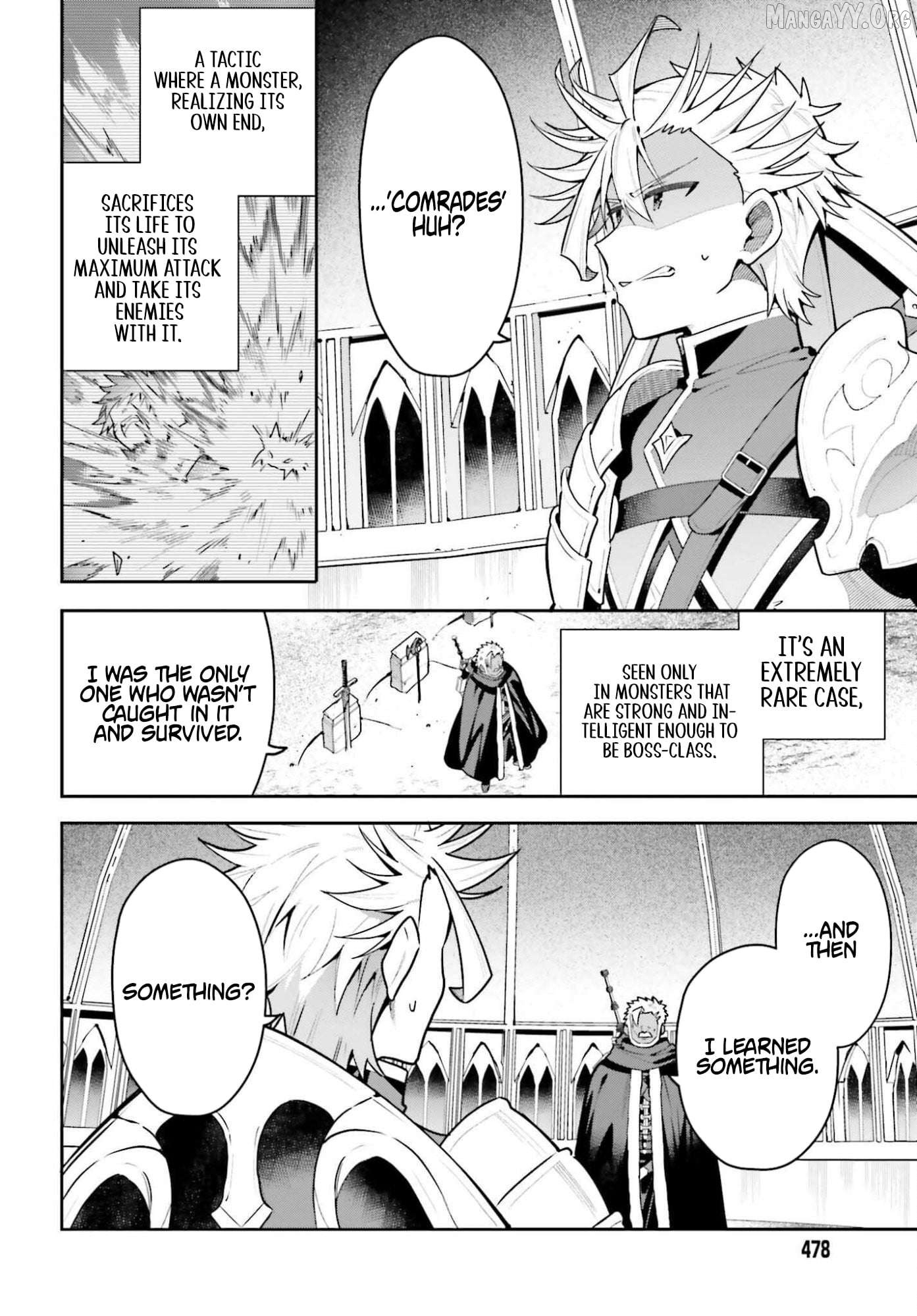 I’m the guild receptionist, but since I don’t want to work overtime, I think I’ll just solo the boss Chapter 46.2 - page 4