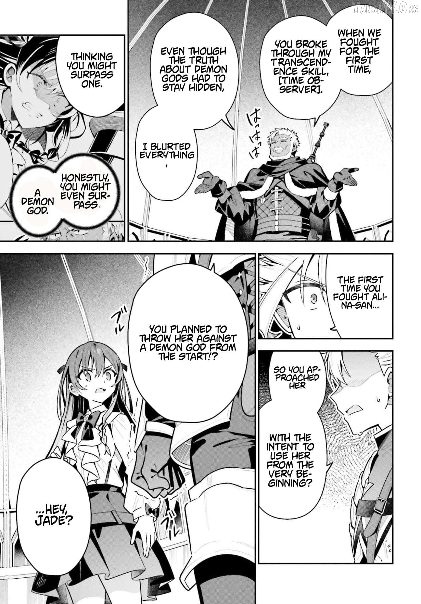 I’m the guild receptionist, but since I don’t want to work overtime, I think I’ll just solo the boss Chapter 46.2 - page 9