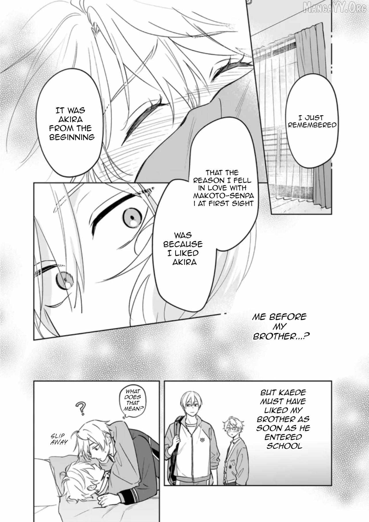 I Realized I Am The Younger Brother Of The Protagonist In A Bl Game Chapter 26 - page 2