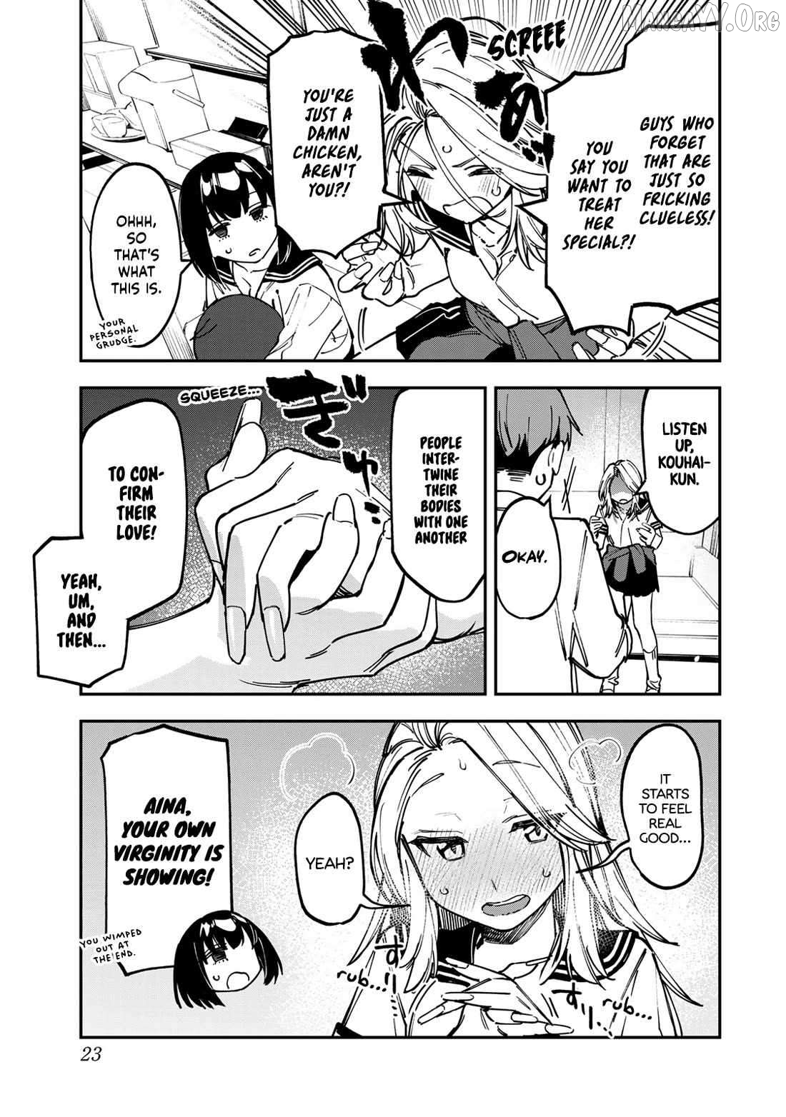 Seitokai Ni Mo Ana Wa Aru! Chapter 94 - page 9