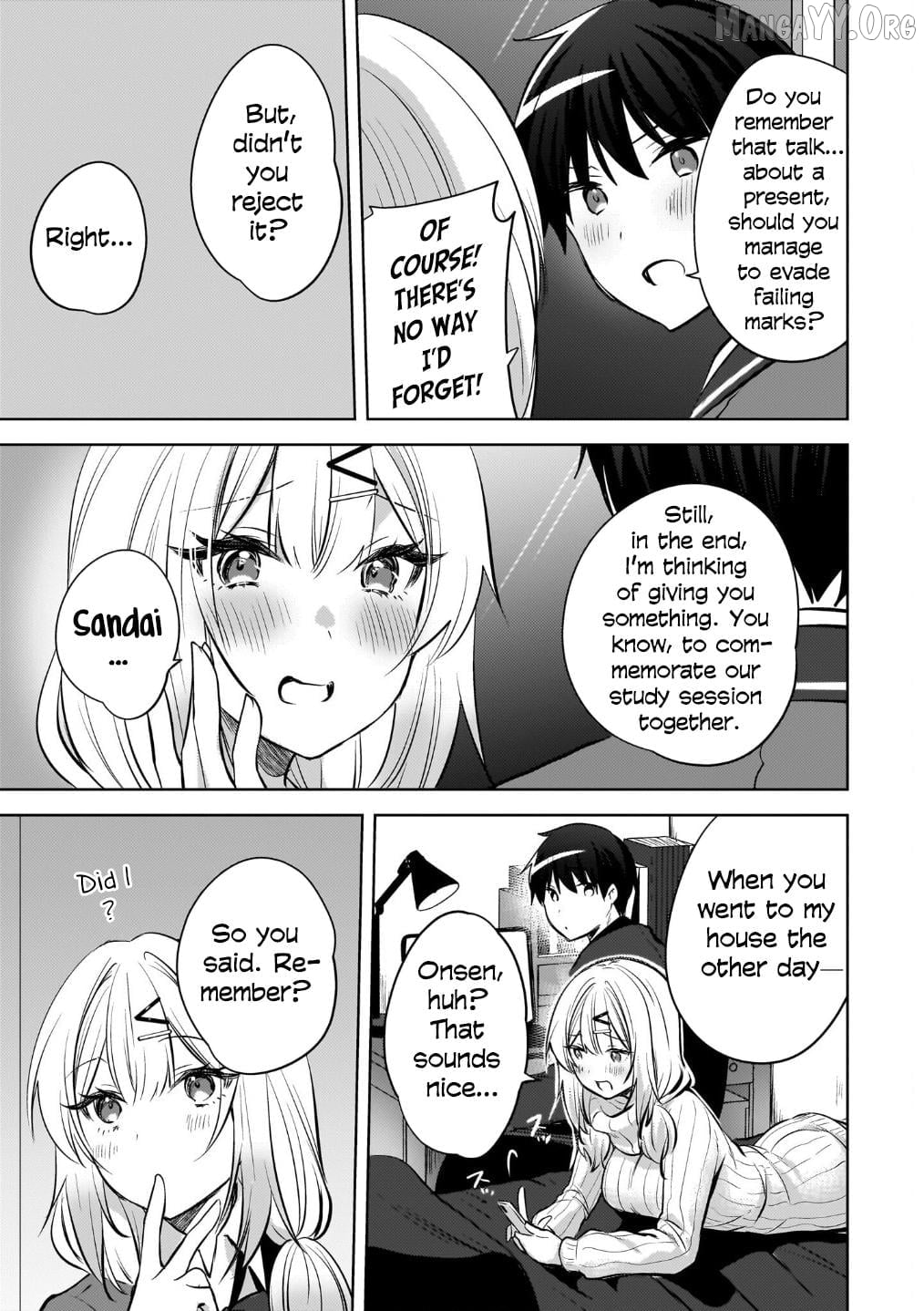 The Gal Sitting Behind Me Likes Me -Maybe I'm Screwed Already- Chapter 23 - page 18