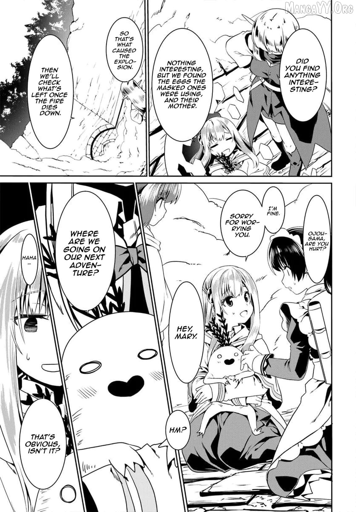 Douyara Watashi No Karada Wa Kanzen Muteki No You Desu Ne Chapter 73 - page 28