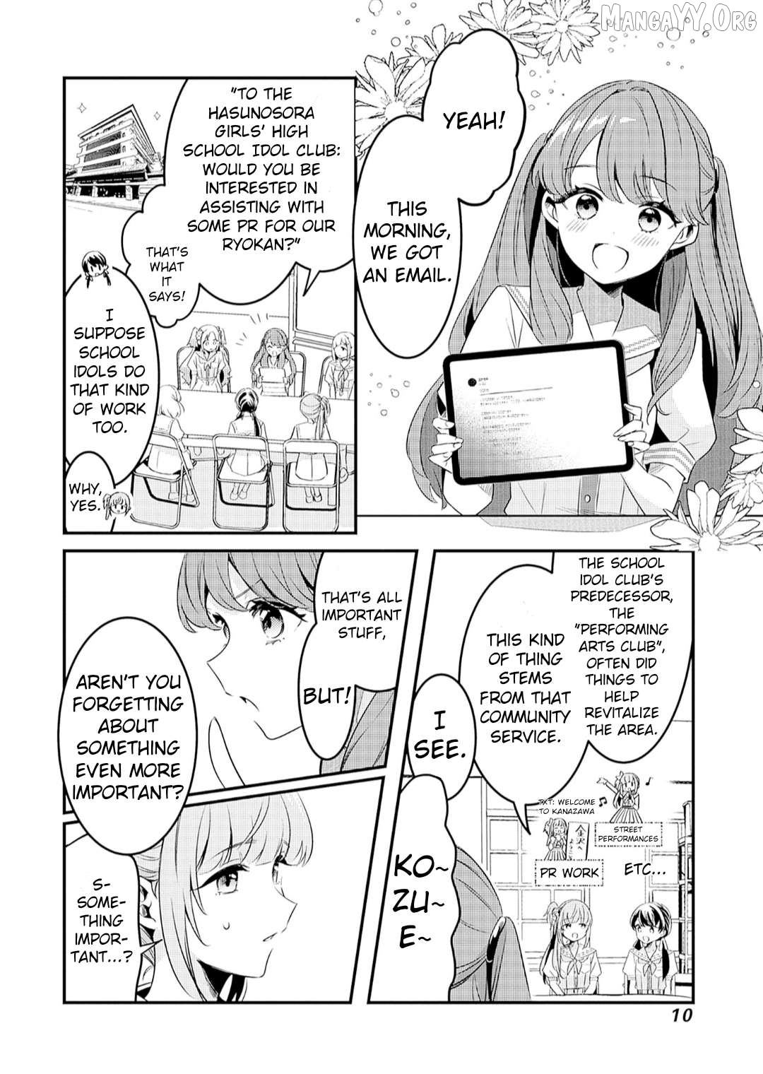 Love Live! Flowers – Hasunosora Girls’ High School Idol Club – Chapter 12 - page 5