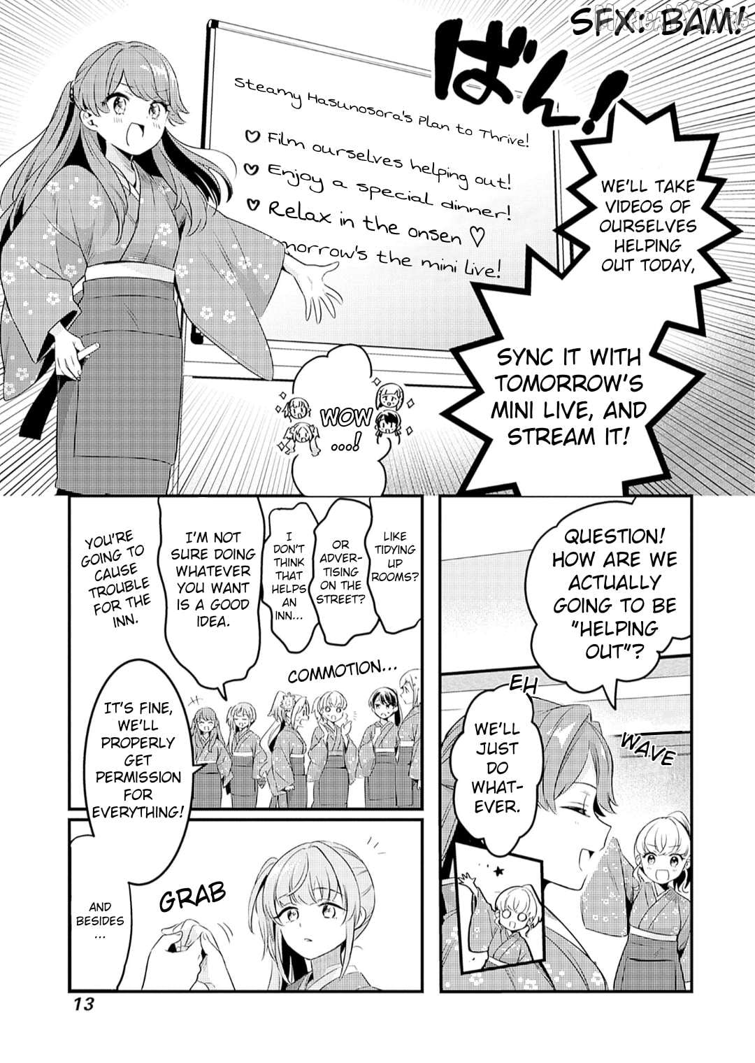 Love Live! Flowers – Hasunosora Girls’ High School Idol Club – Chapter 12 - page 8
