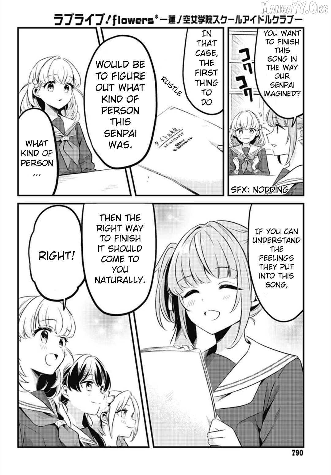 Love Live! Flowers – Hasunosora Girls’ High School Idol Club – Chapter 13 - page 10