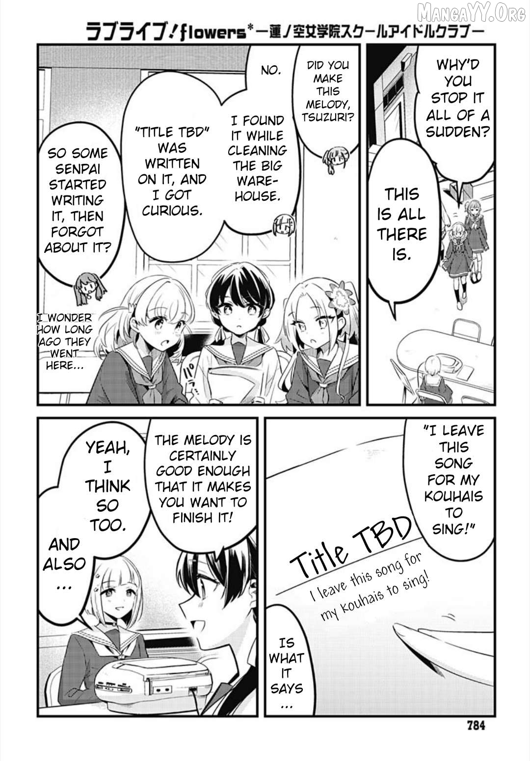 Love Live! Flowers – Hasunosora Girls’ High School Idol Club – Chapter 13 - page 4