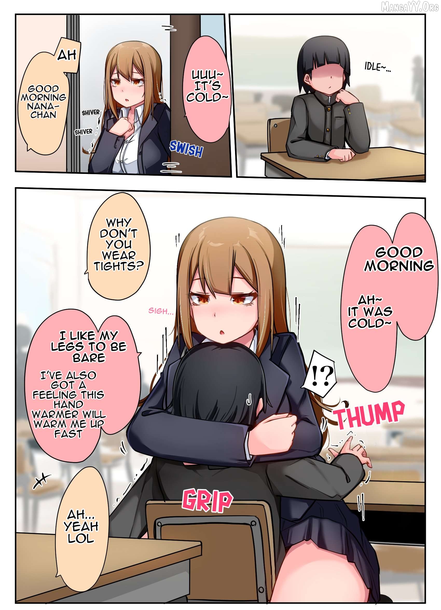 The Gals In My Class Treat Me Like Air Chapter 67.5 - page 1