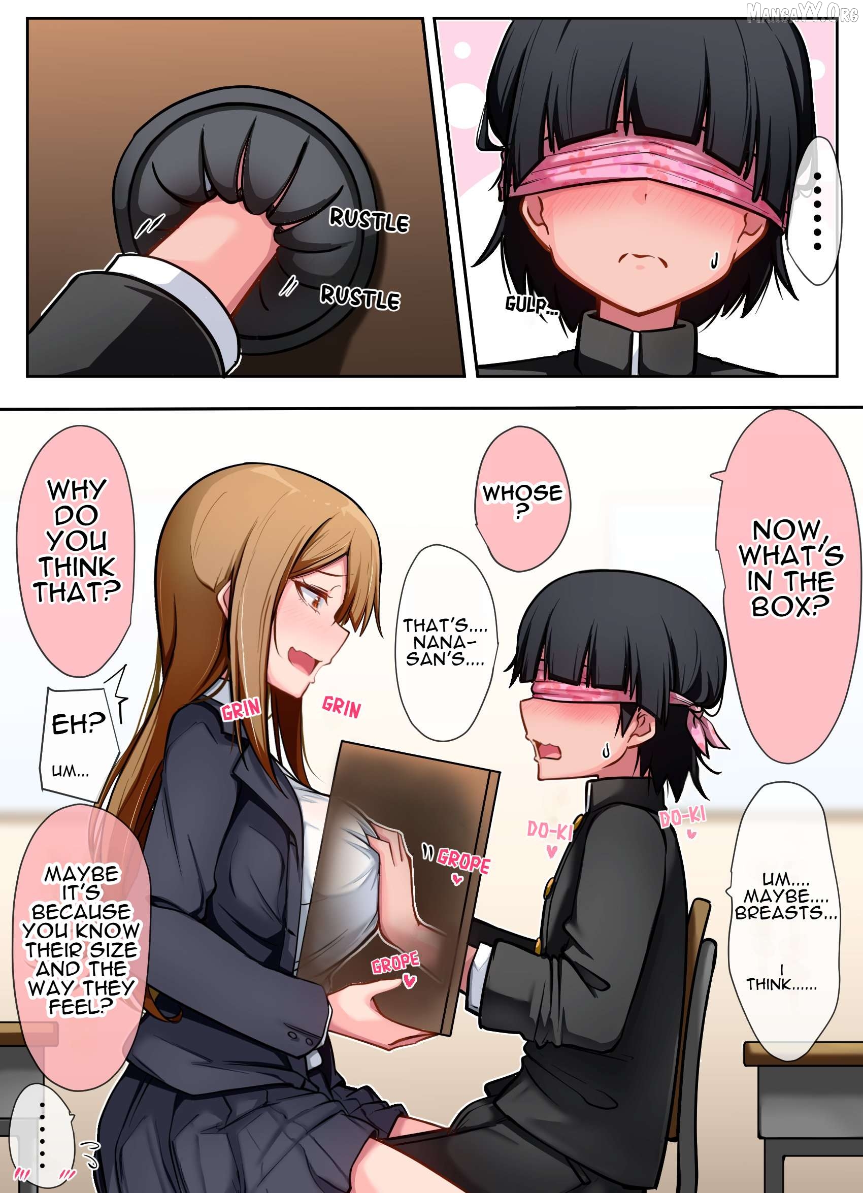 The Gals In My Class Treat Me Like Air Chapter 70.5 - page 1