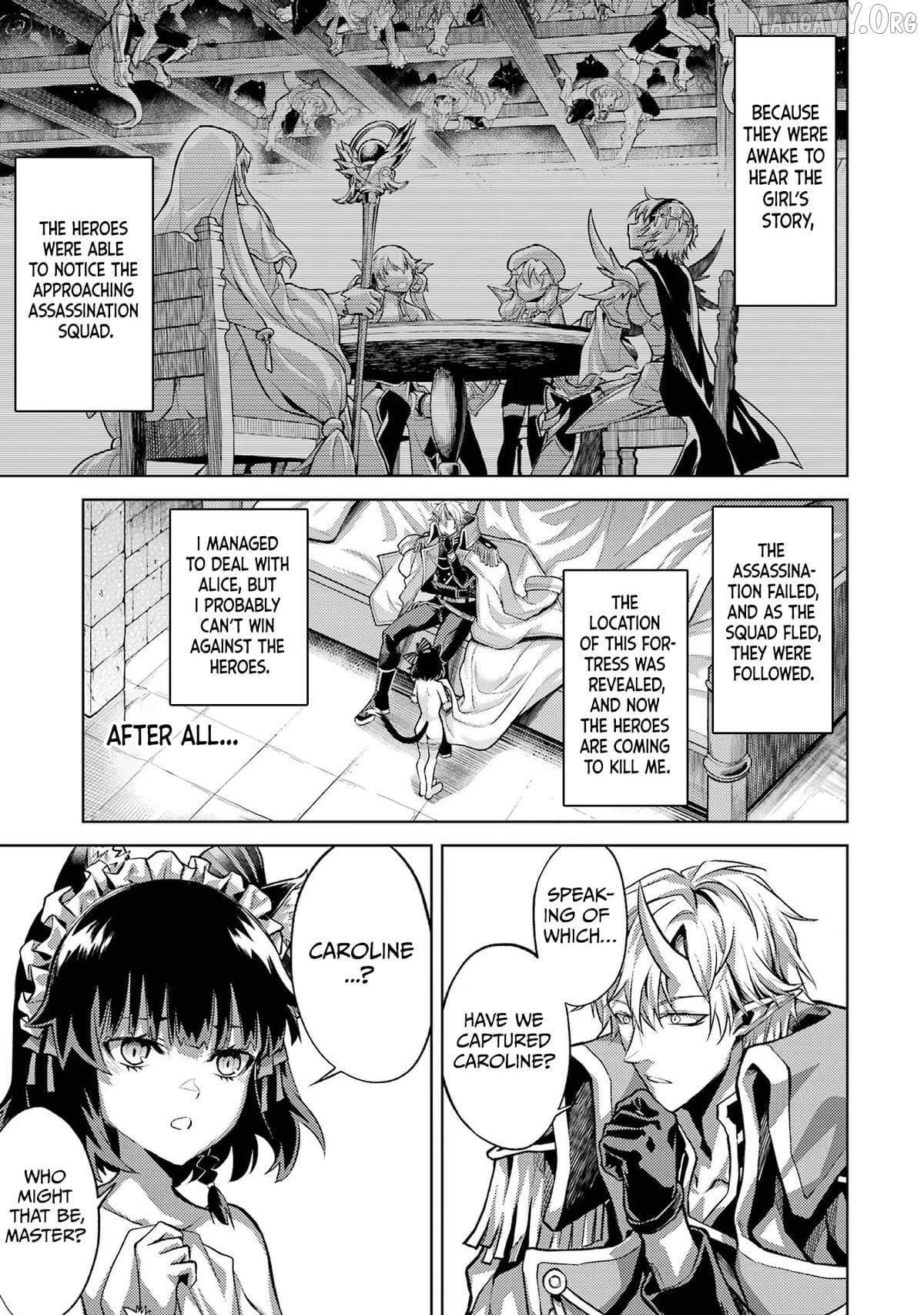 When I Reincarnated, I Was a Mid-boss Who Died Early in the Game ―Survive by Becoming a Household Member with Heroine― Chapter 3 - page 46