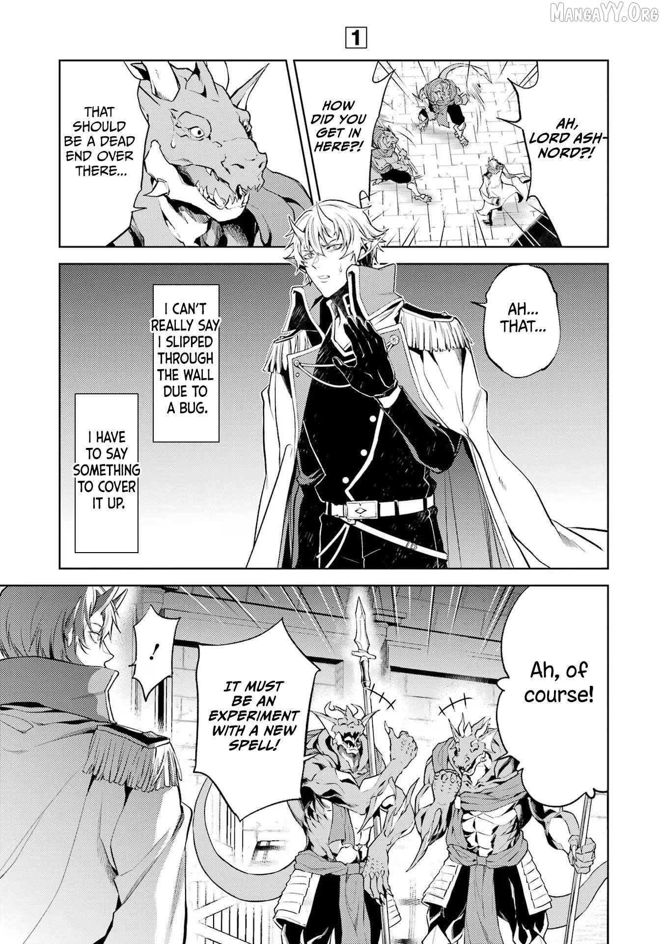 When I Reincarnated, I Was a Mid-boss Who Died Early in the Game ―Survive by Becoming a Household Member with Heroine― Chapter 1.4 - page 2