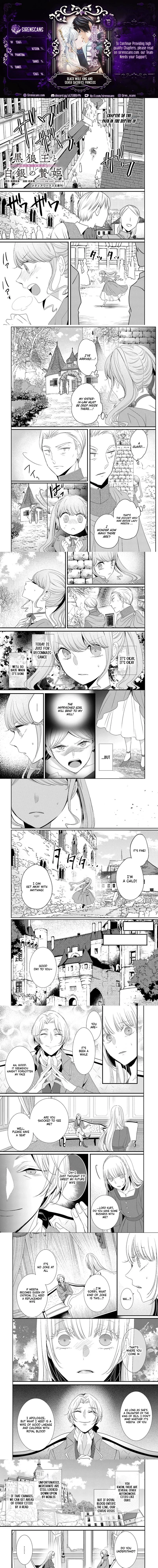 Kokurou Ou to Shirogane no Niehime Chapter 18 - page 1