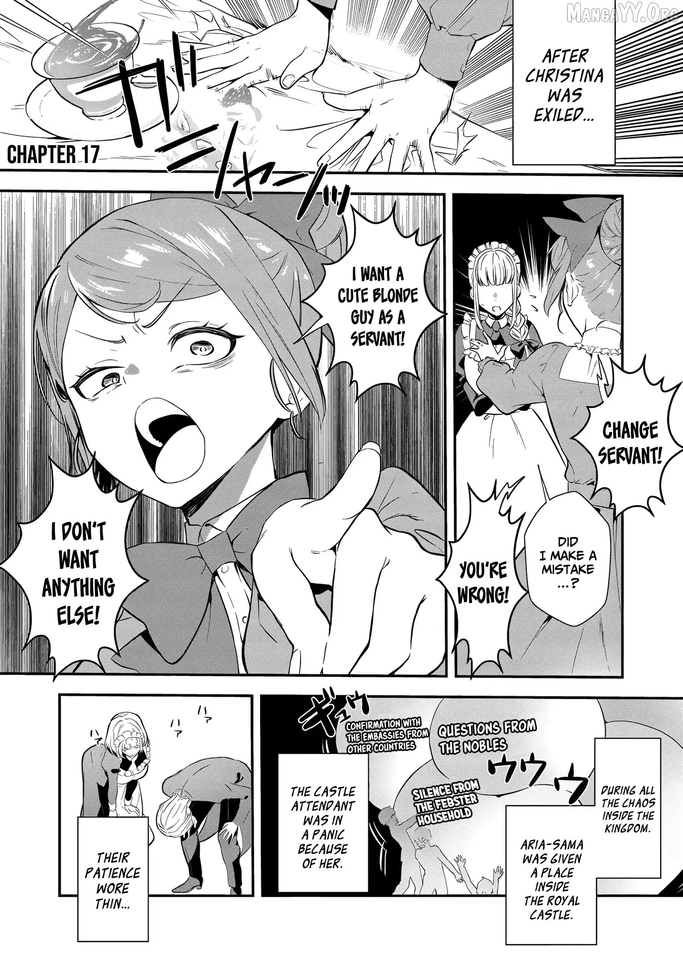 Akuyaku Reijou Desu Ga, Watashi O Anata No Seidorei Ni Shite Kudasai! Chapter 17 - page 2