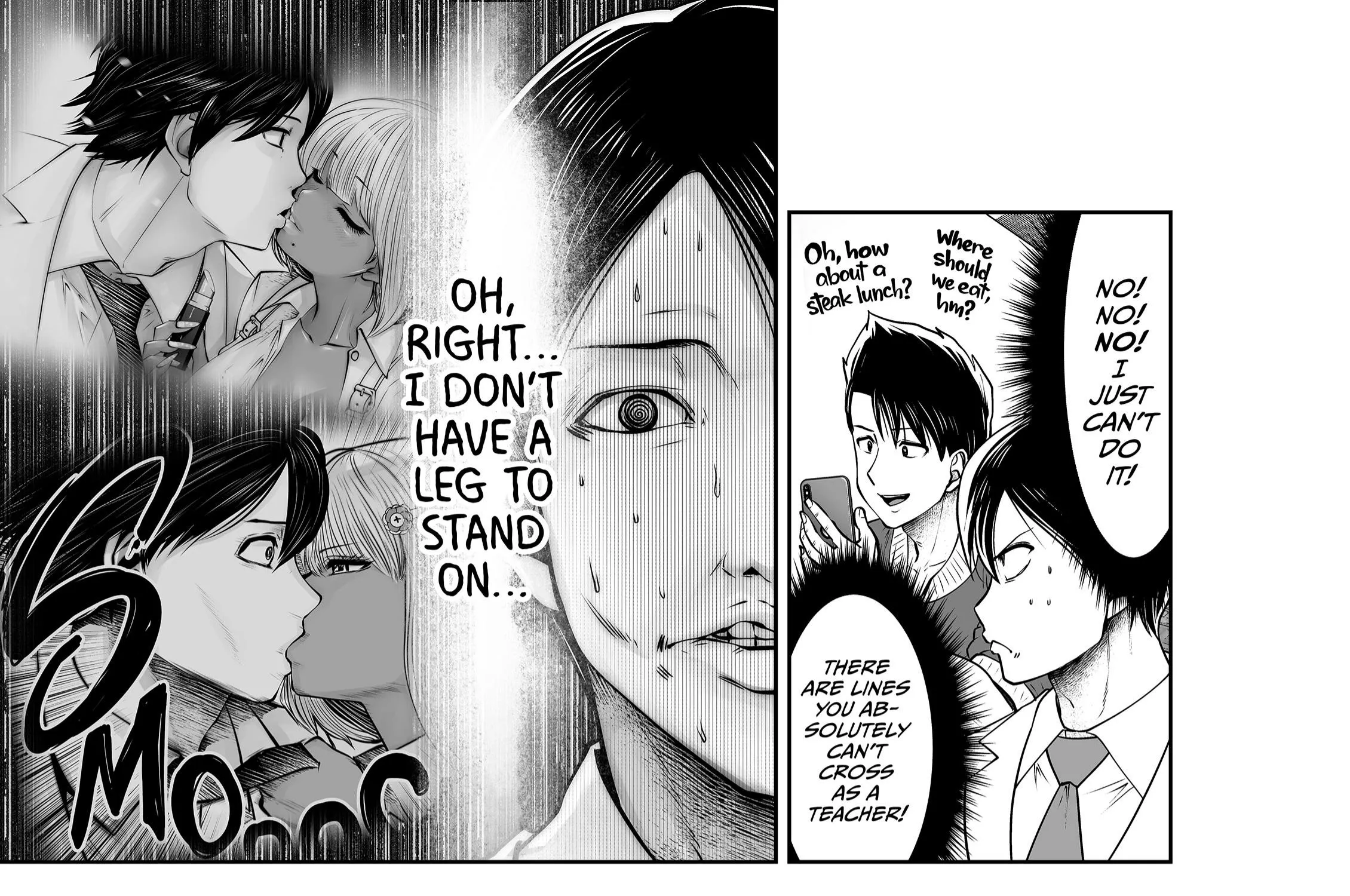 Burakku Gakkou ni Tsutomete Shimatta Sensei Chapter 32 - page 31