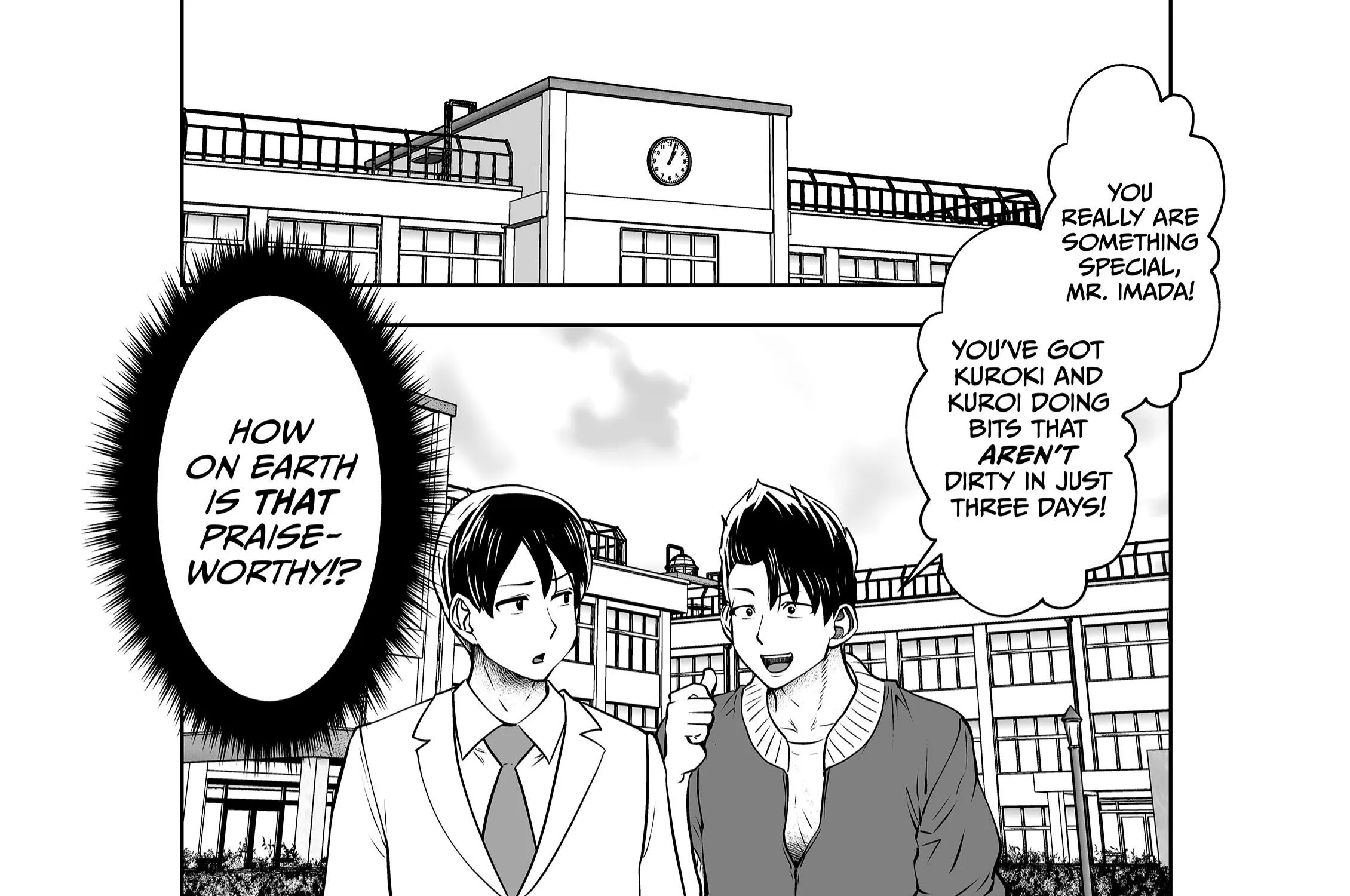 Burakku Gakkou ni Tsutomete Shimatta Sensei Chapter 32 - page 58