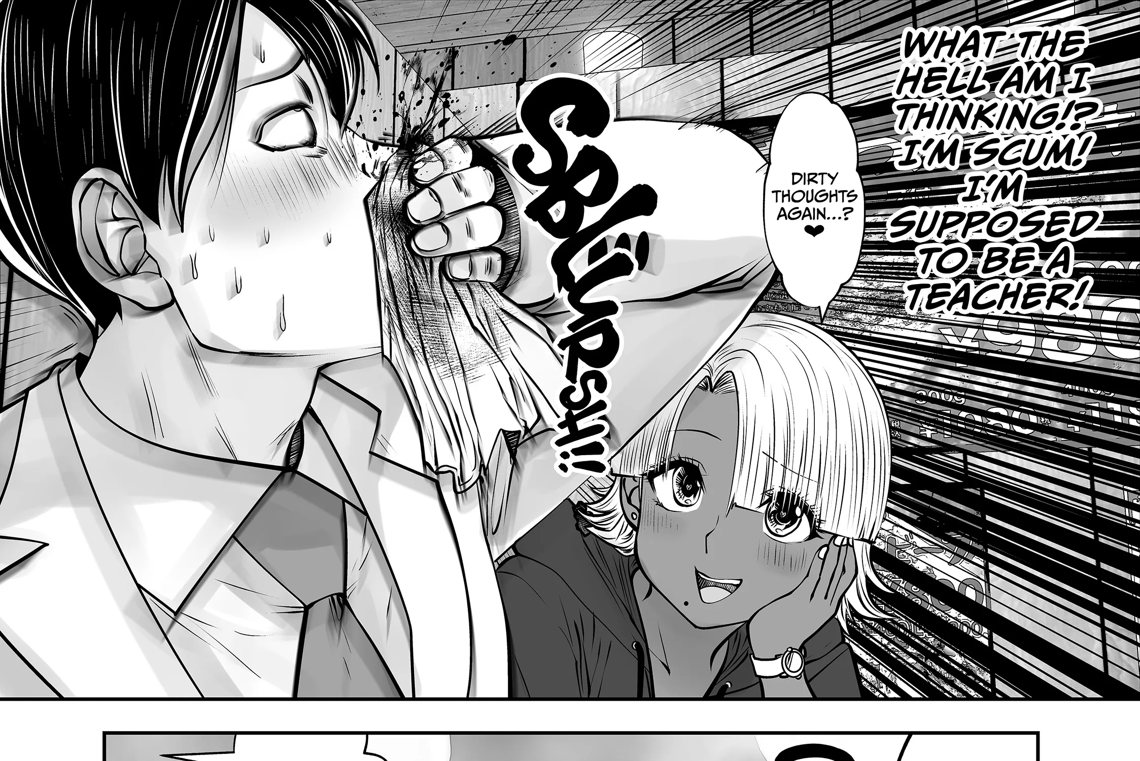 Burakku Gakkou ni Tsutomete Shimatta Sensei Chapter 33 - page 49