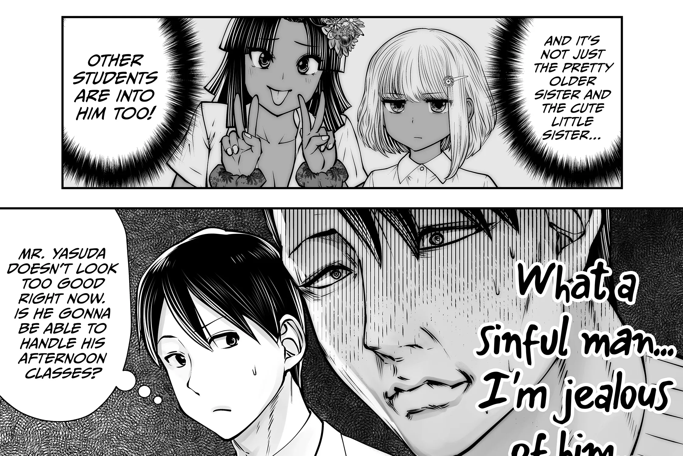 Burakku Gakkou ni Tsutomete Shimatta Sensei Chapter 35 - page 17