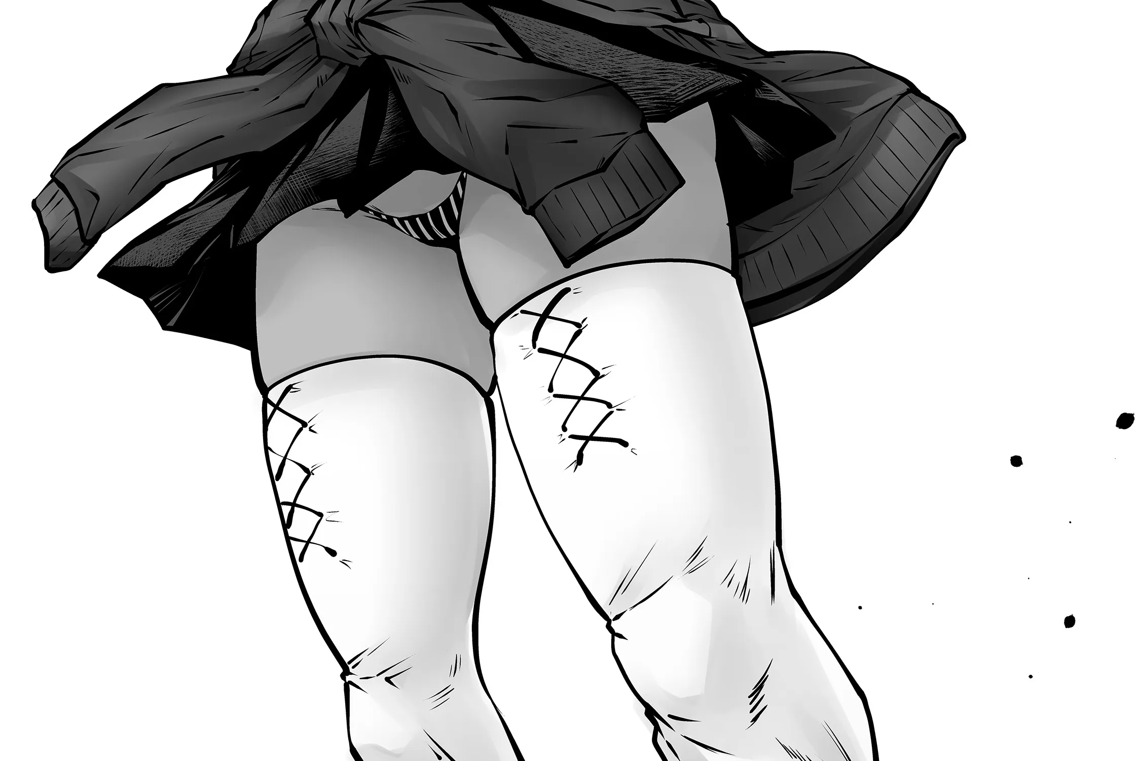 Burakku Gakkou ni Tsutomete Shimatta Sensei Chapter 35 - page 4