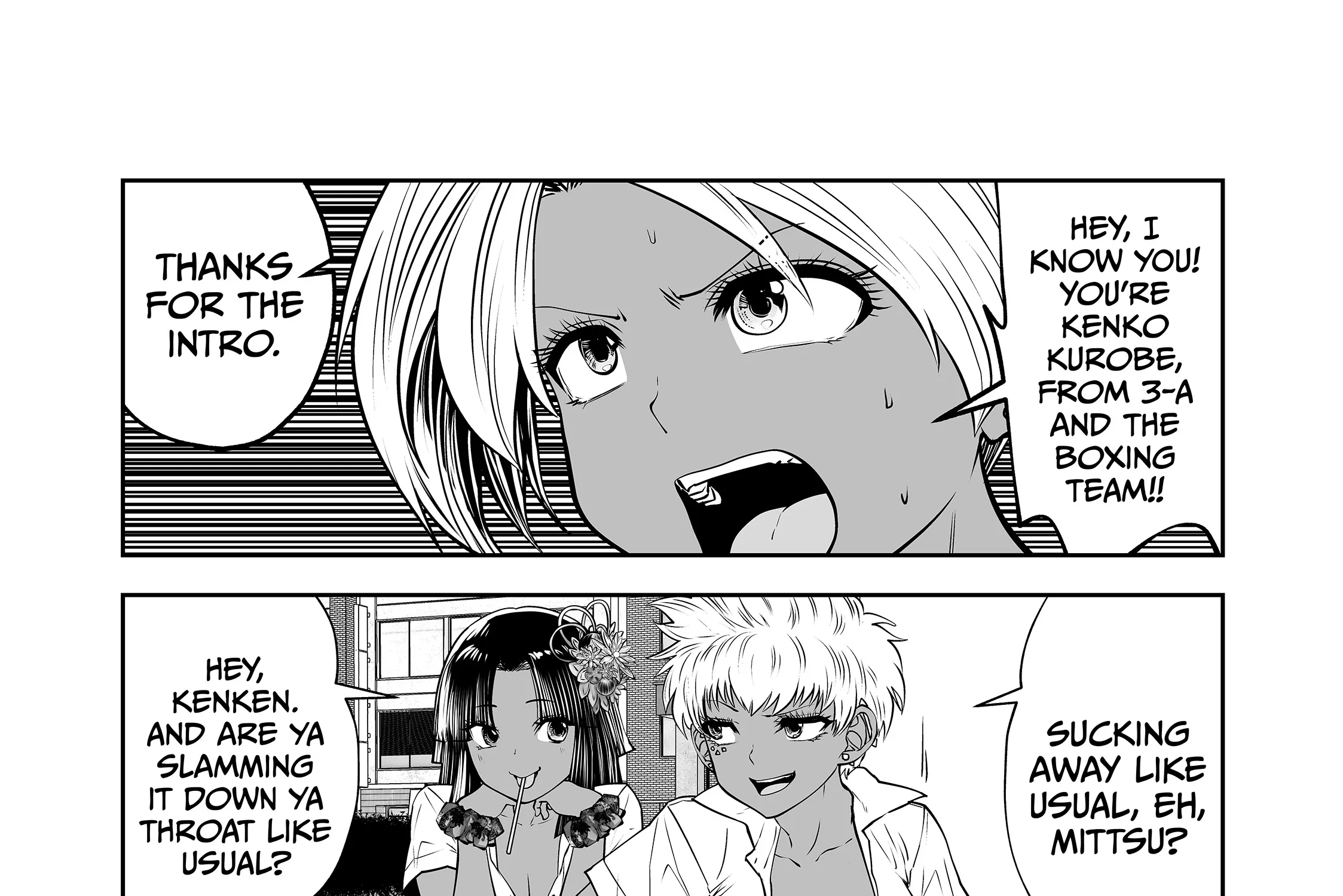 Burakku Gakkou ni Tsutomete Shimatta Sensei Chapter 35 - page 46