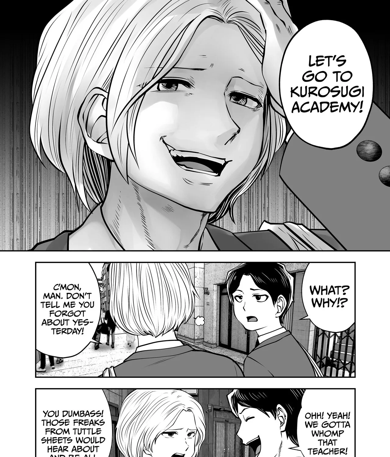 Burakku Gakkou ni Tsutomete Shimatta Sensei Chapter 36 - page 45