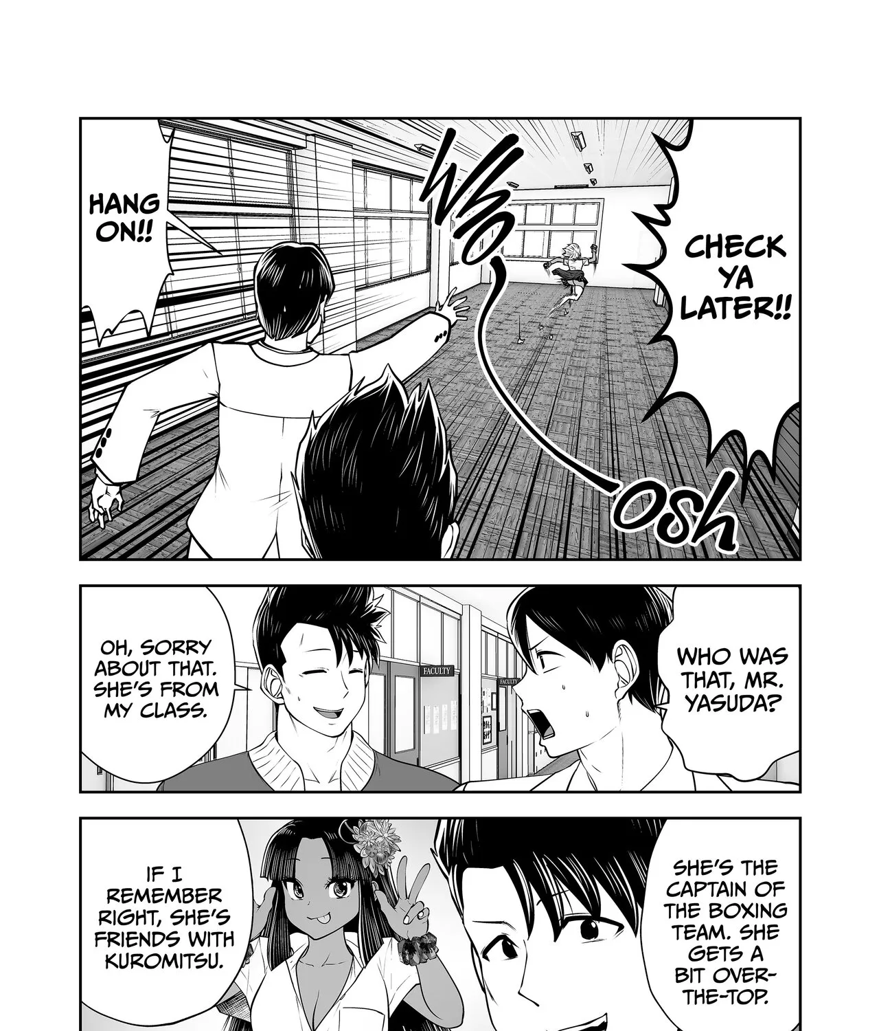 Burakku Gakkou ni Tsutomete Shimatta Sensei Chapter 36 - page 7