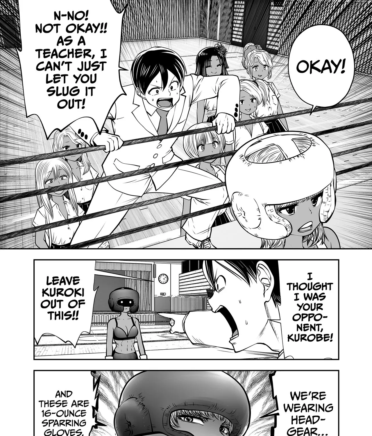Burakku Gakkou ni Tsutomete Shimatta Sensei Chapter 37 - page 33